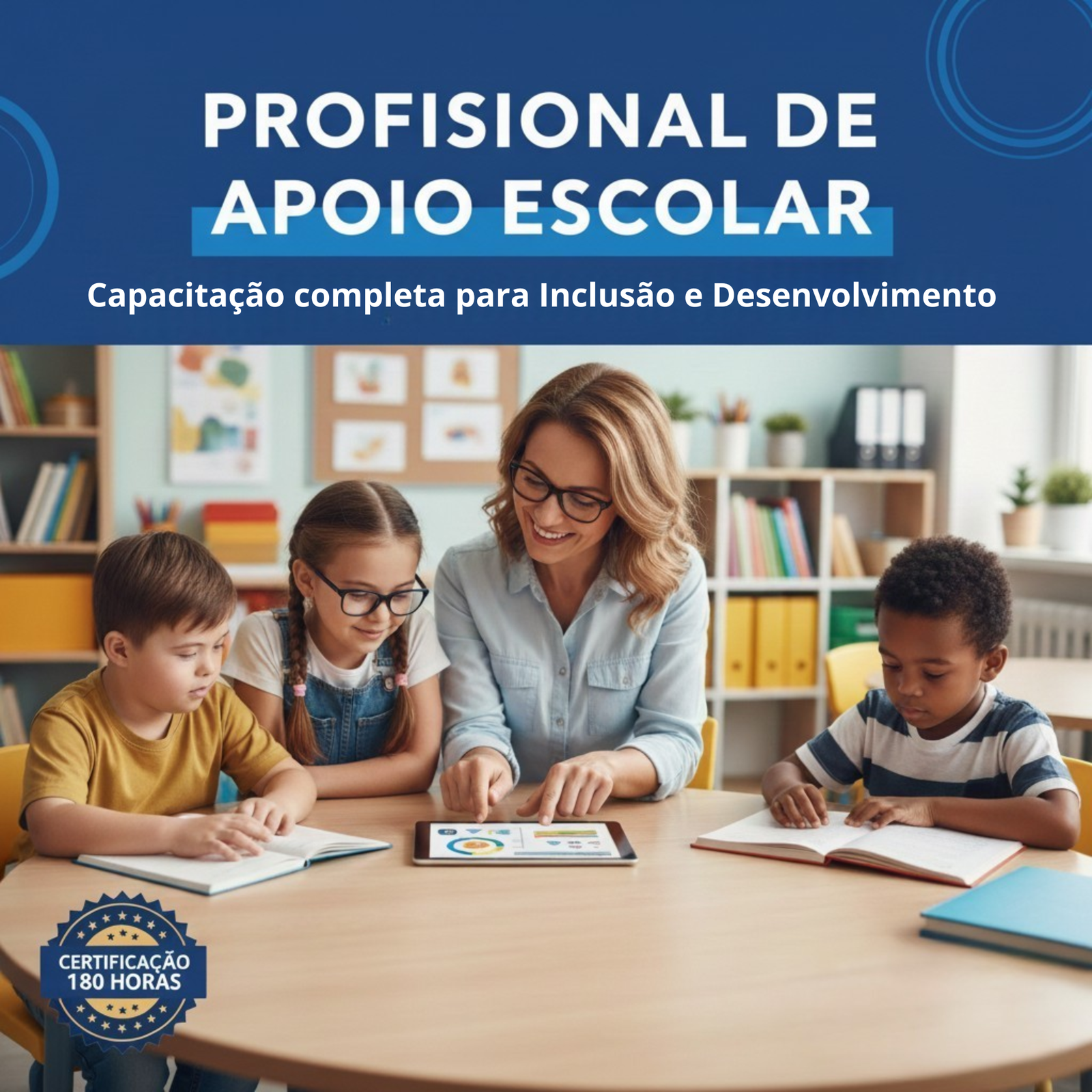 Profissional de Apoio Escolar – 180 horas